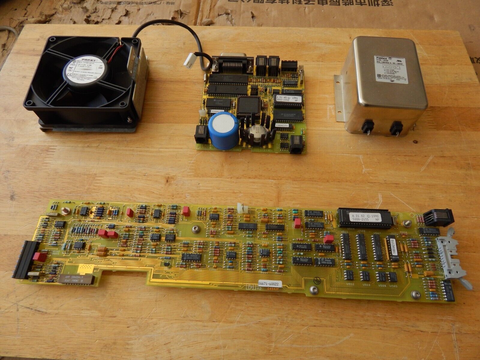 HP 6671A DC power supply w opt J03 parts, F3804A,Pabst 4212,06671-60022,GPIB bd HP 6671A DC power supply w opt J03 parts, F3804A,Pabst 4212,06671-60022,GPIB bd